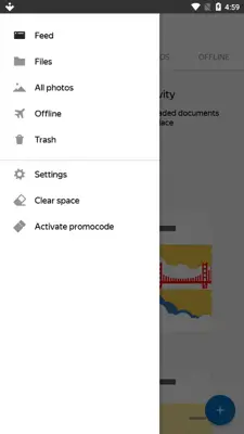 Yandex Disk android App screenshot 5